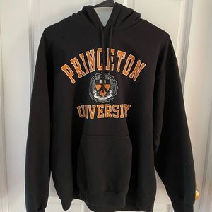 Black Princeton College hoodie